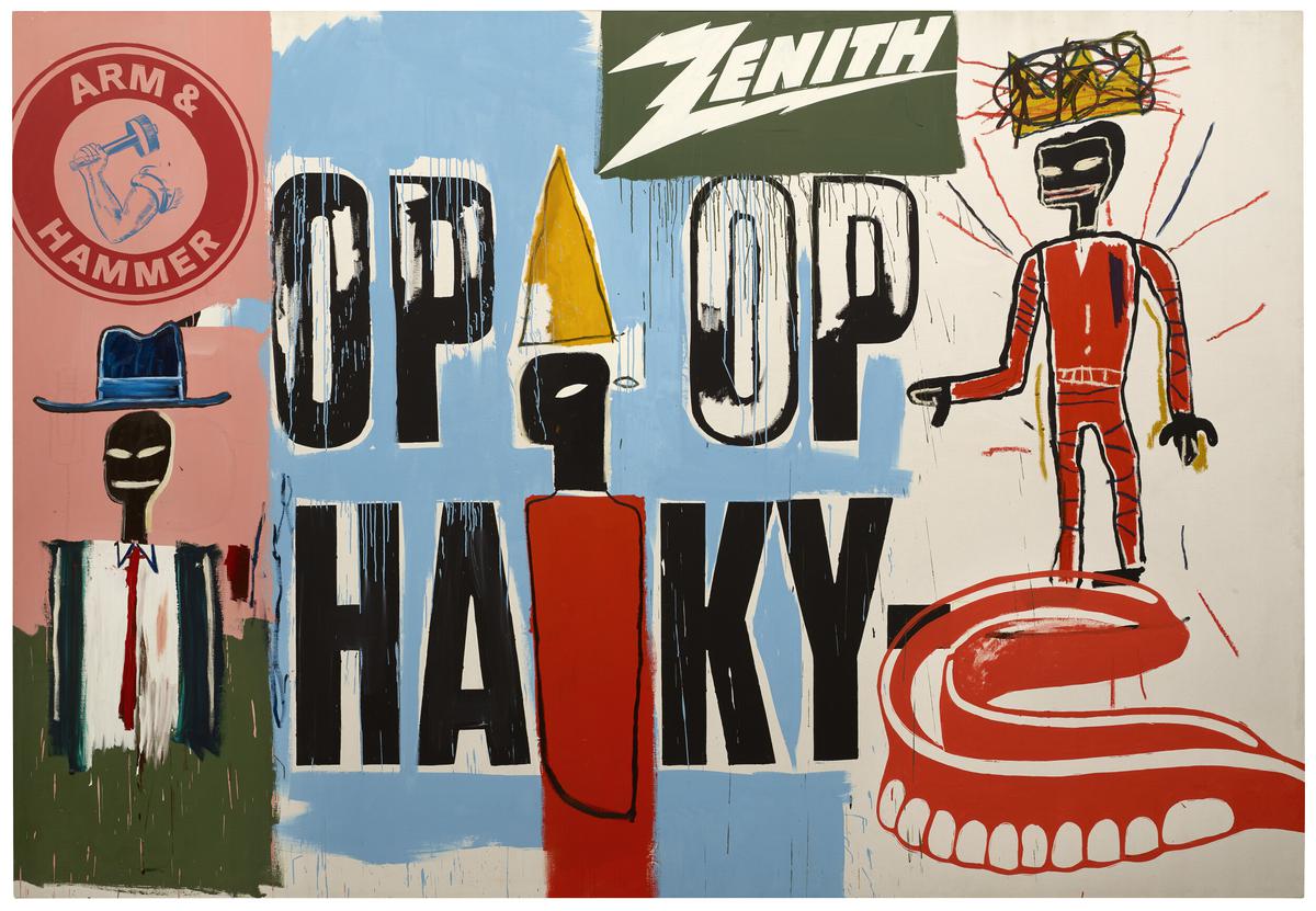 « OP OP » (1984-85) , Jean-Michel Basquiat et Andy Warhol