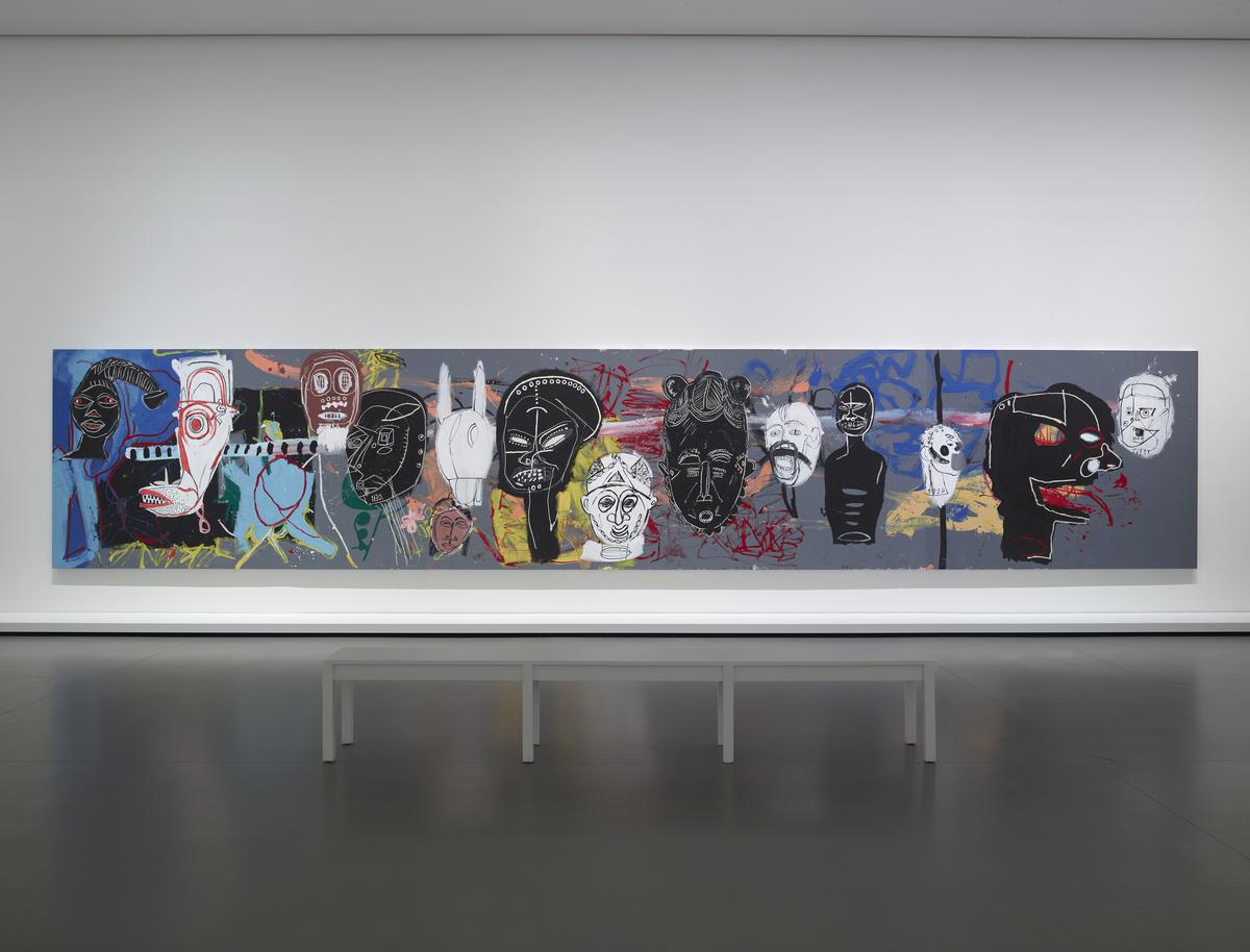 Warhol et Basquiat ont peint à quatre mains des fresques de taille monumentale en mêlant leurs styles et leurs sujets.