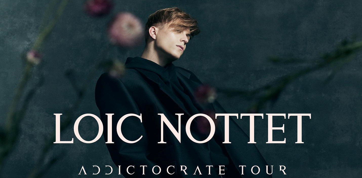 , Loic Nottet en concert à Paris Salle Pleyel en mars 2024 pour présenter son nouvel album (en tournée à partir de décembre 2023)