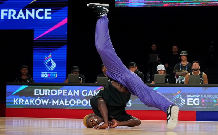 Aux Jeux européens, le breaking entre dans la danse olympique
