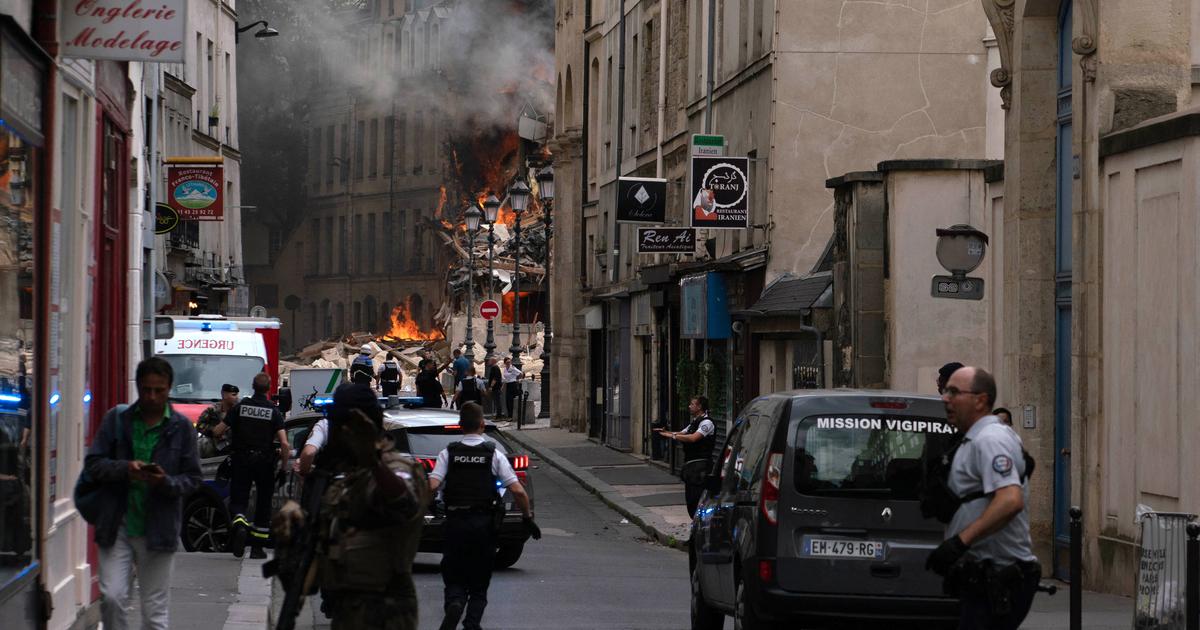 , EN DIRECT &#8211; Explosion à Paris : pronostic vital engagé pour les 4 blessés graves, 33 blessés légers, selon Darmanin